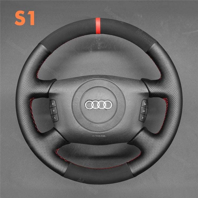 Steering Wheel Cover For Audi A4 A6 A8 Allroad S4 1999-2006