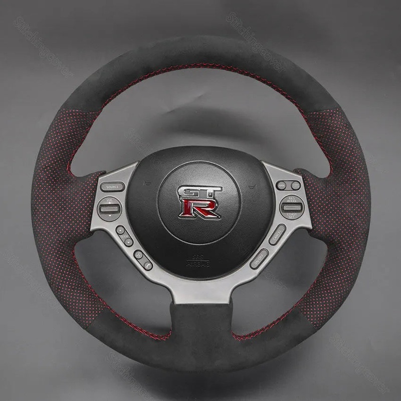 Steering Wheel Cover for Nissan GTR GT-R Nismo 2008-2016