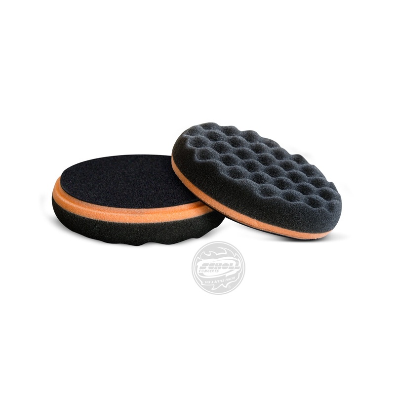 Scholl Concepts Black Finishing Waffle Pad 85mm