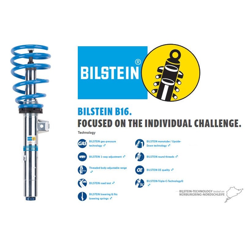 Bilstein B16 Damptronic PSS10 Coilovers – BMW 3 Series F80 M3 | 4 Series F82 | F83 M4 (With EDC)