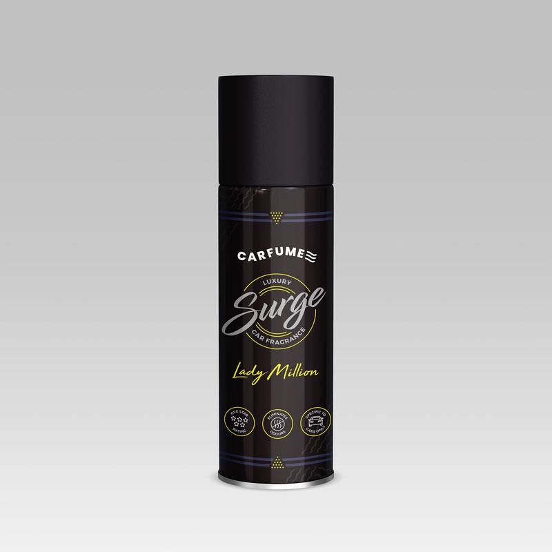 Carfume Lady Million Surge Can 400ml