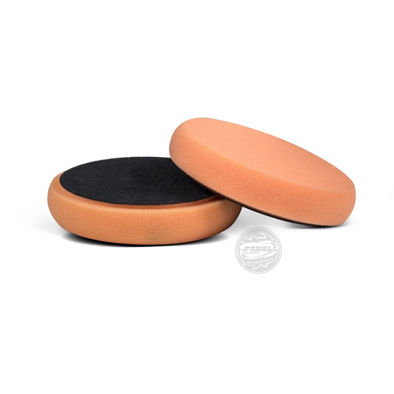 Scholl Concepts Orange Foam Wax & Finishing Pad 85mm
